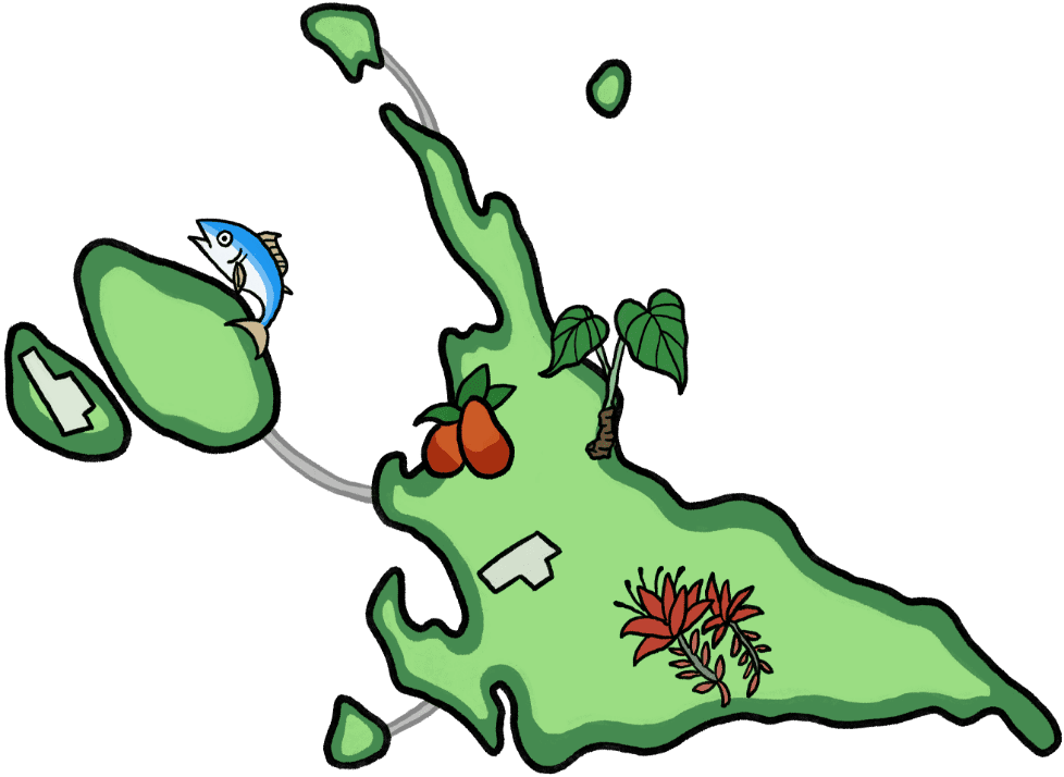 宮古島のマップ